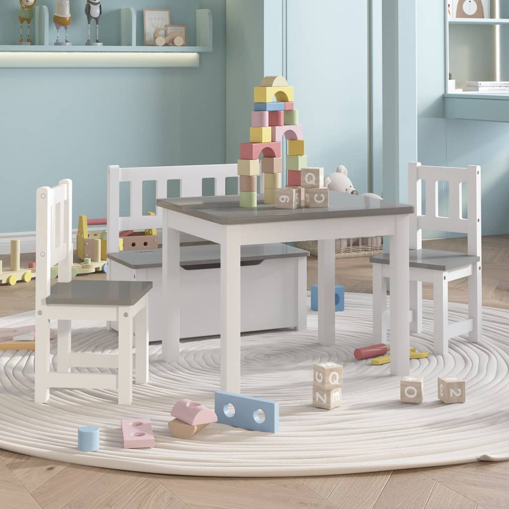 Childrens table and 4 chairs set online