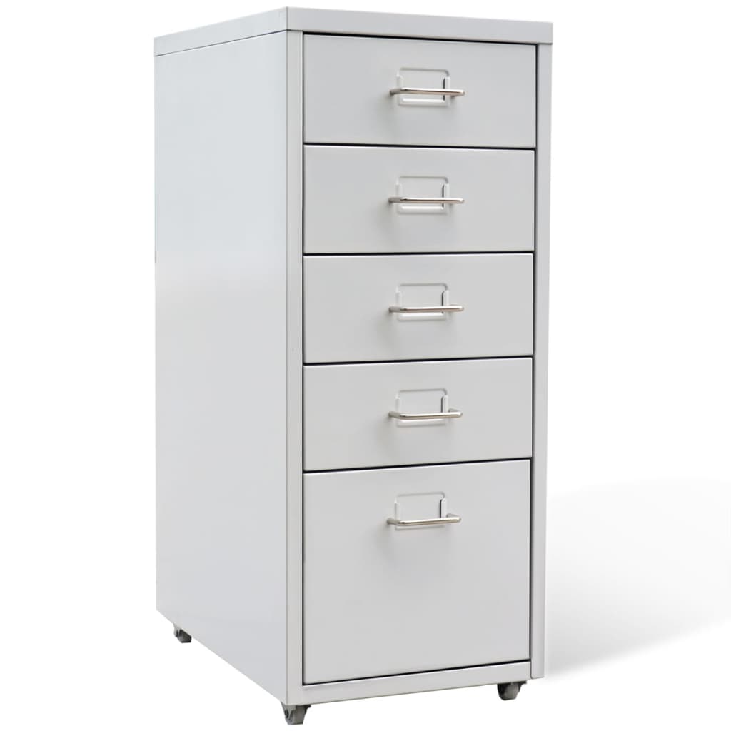 5 drawer metal filing shop cabinet