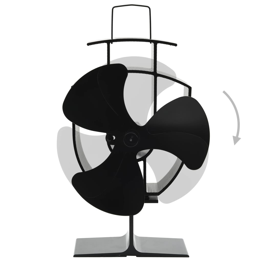 Heat Powered 3 Blade Stove Fan