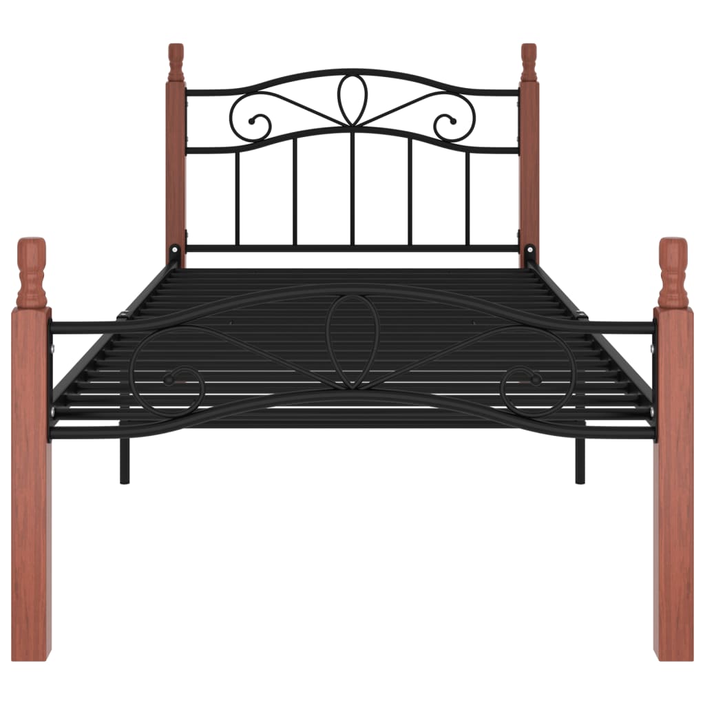 Metal pole online bed