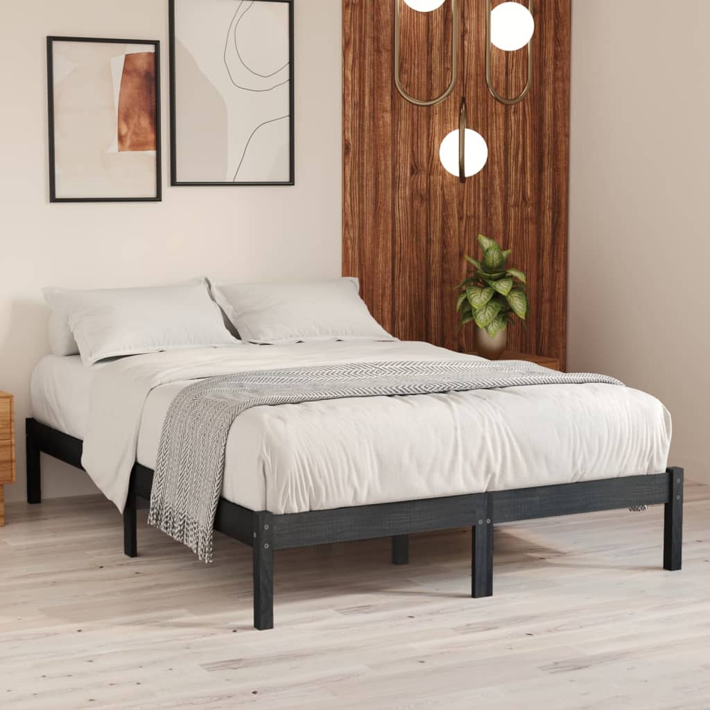 All wood online queen bed frame